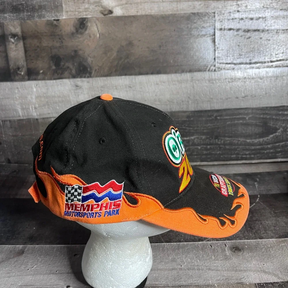 Vtg NASCAR O'Reilly 200 Hat 2006 Memphis Motorsports Park Craftsman Truck Black